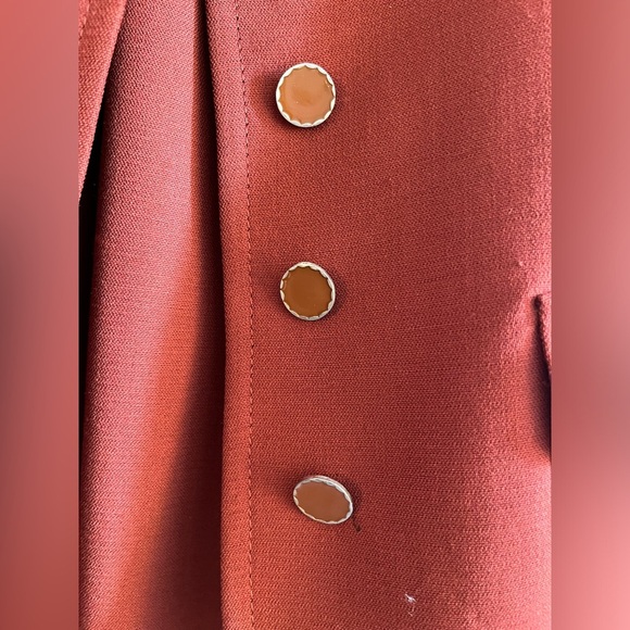 Vintage Raphael Mack Salon Pure Virgin Wool Suit Skirt/Blazer Set - Picture 6 of 16